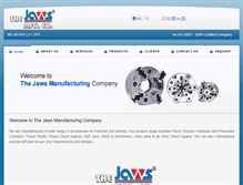 Tablet Screenshot of jawsindia.com
